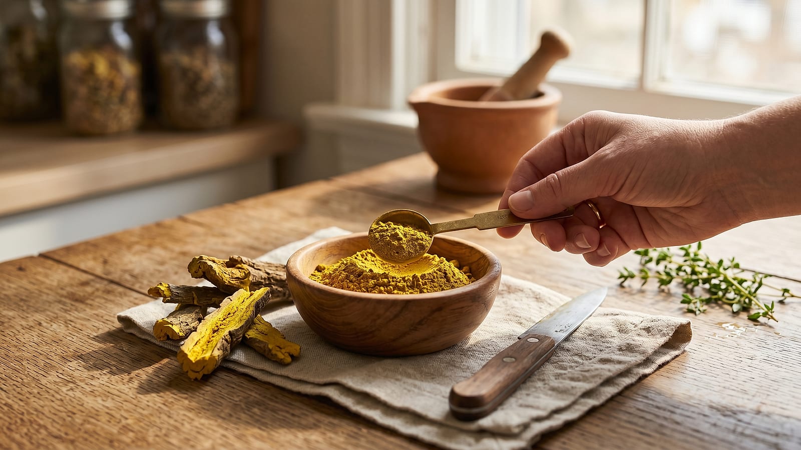 Close-up of berberine, the protagonist ingredient of the protocol