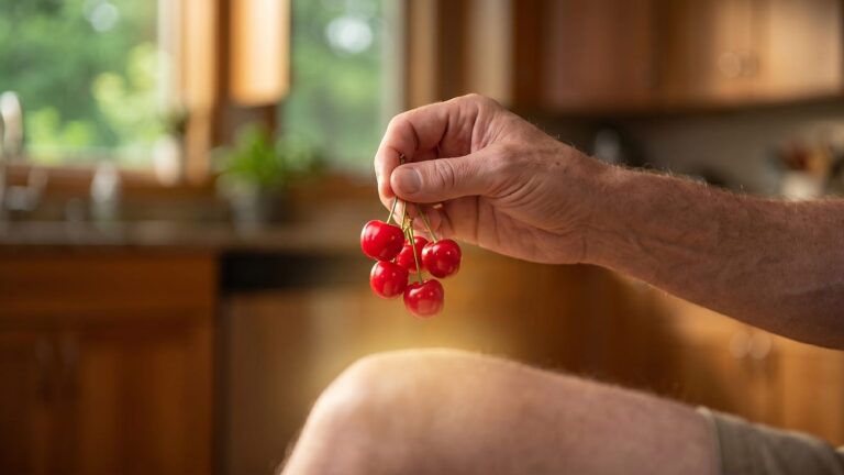 Your aching, swollen joints may be drowning in uric acid — and a small tart cherry flushes it out faster than you’d believe